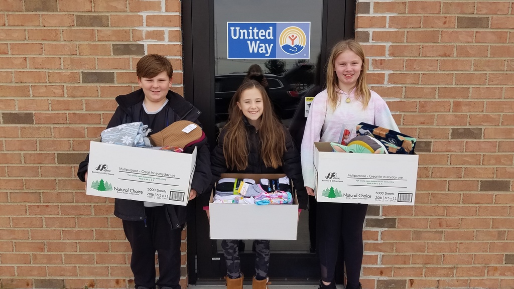 Minster Elementary Donations to United Way